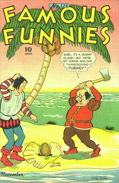 Famous Funnies #124 Comic