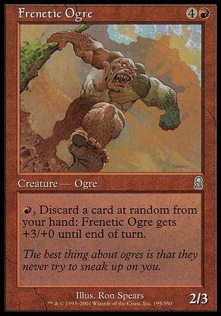 Frenetic Ogre (Odyssey) Trading Card