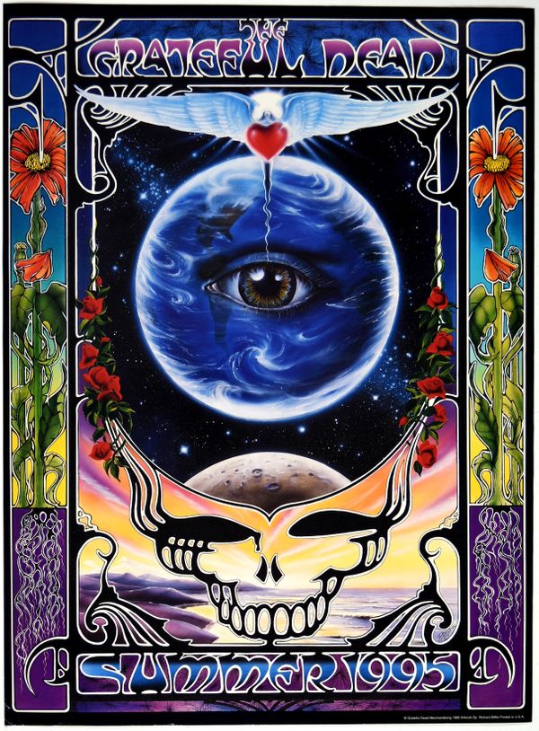 Grateful Dead Summer Tour Poster 1995