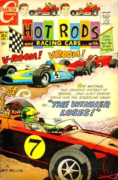 Hot Rods and Racing Cars #99 Comic