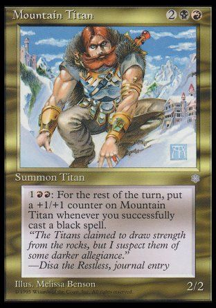 Mountain Titan (Ice Age) Trading Card