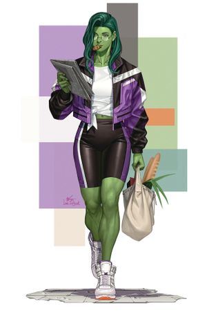 Planet She-Hulk #1 (Inhyuk Lee Street-Verse Virgin Variant)