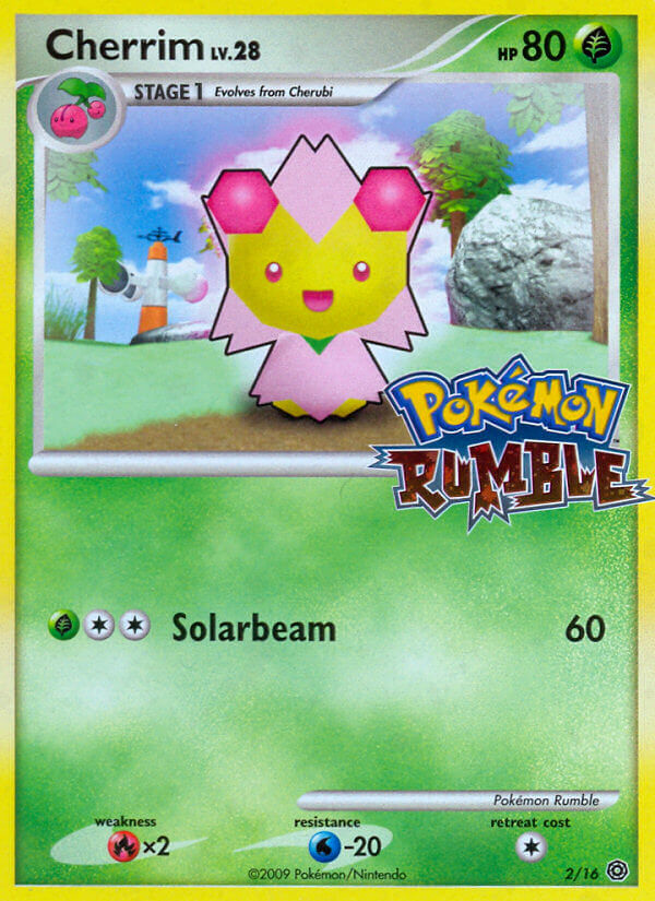 Cherrim (2/16) - Pokémon Rumble Pokémon Card