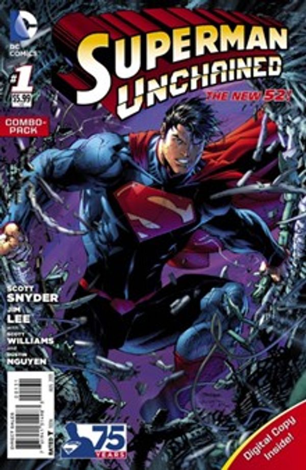 Superman Unchained #1 (Combo Pack)