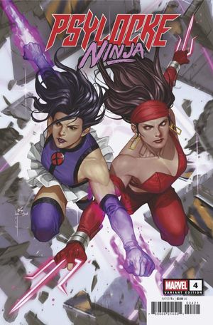 Psylocke: Ninja #4 (Inhyuk Lee Versus Elektra Variant)