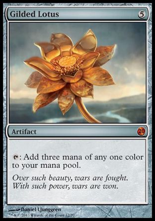 Gilded Lotus (From the Vault : Twenty) Trading Card