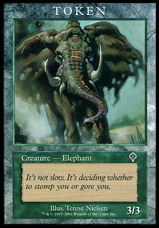 Elephant (Player Rewards Tokens) Trading Card