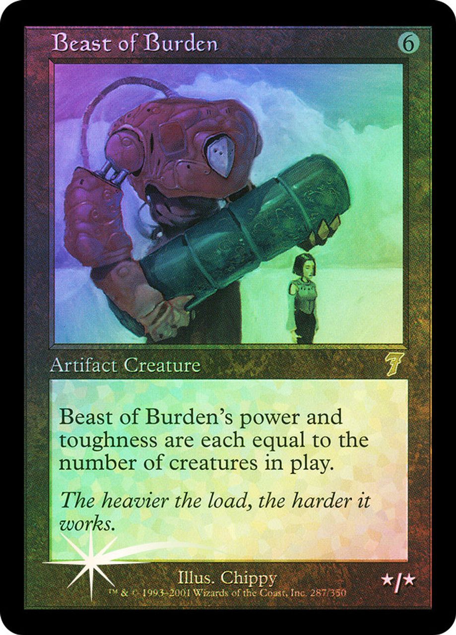 Beast of Burden (7th Edition - Foil) Trading Card