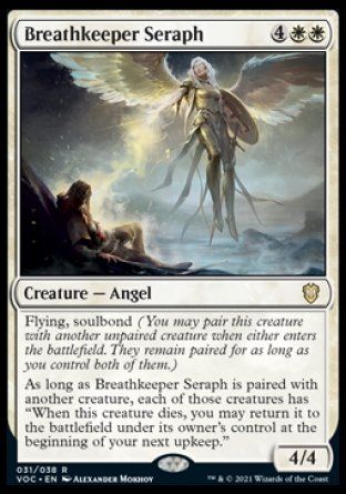 Breathkeeper Seraph (Innistrad Crimson Vow Commander Decks) Trading Card