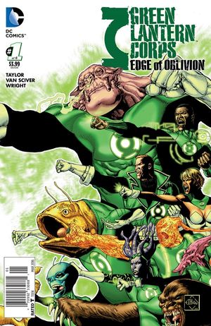 Green Lantern Corps Edge Of Oblivion #1
