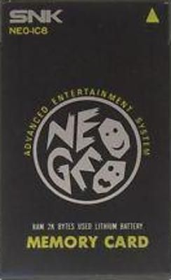 Neo Geo Memory Card Video Game