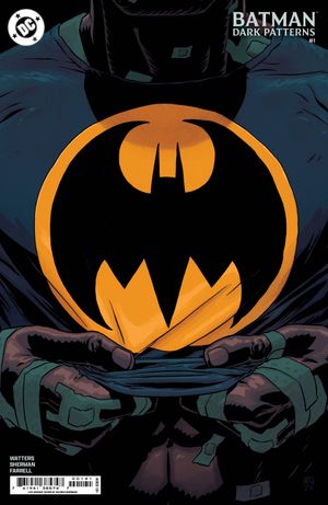 Batman: Dark Patterns #1 (Cvr C Inc 1:25 Hayden Sherman Minimal Trade Dress Card Stock Variant)