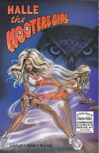 Halle The Hooters Girl #1 Comic