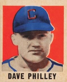  1950 Bowman # 127 Dave Philley Chicago White Sox