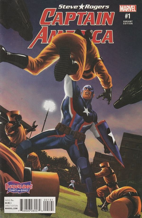 Captain America: Steve Rogers #1 (Borderlands Comics & Games Edition)