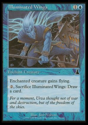 Illuminated Wings (Urza's Destiny)