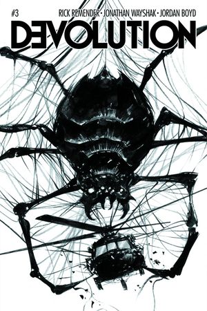 Devolution #3 (Cover B 10 Copy Lee B&amp;w Cover)