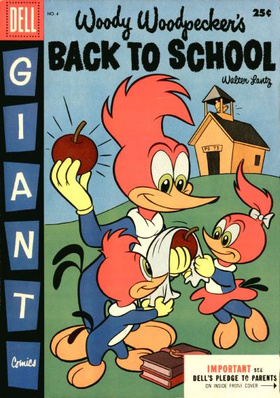 Woody Woodpecker Back To School #4 Comic