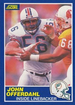 John Offerdahl 1989 Score #82 Sports Card