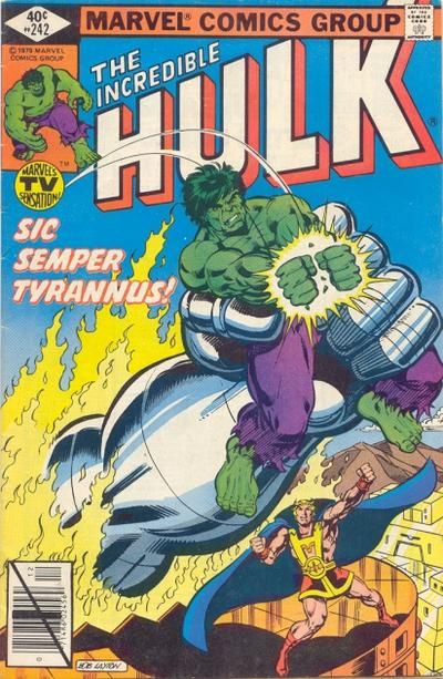 Incredible Hulk #242 Comic