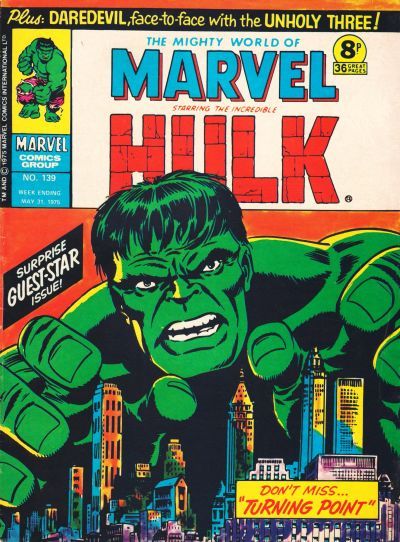 Mighty World of Marvel, The #139 Comic