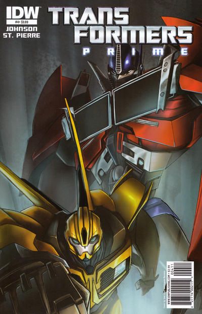 Transformers: Prime, The #4 Comic