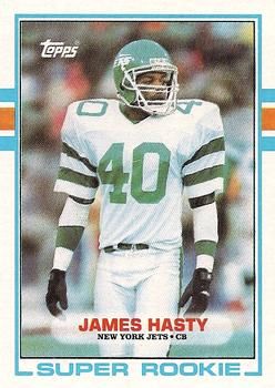 James Hasty 1989 Topps #224 Sports Card