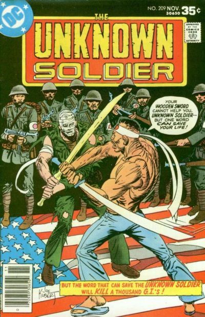 Unknown Soldier #209 Comic