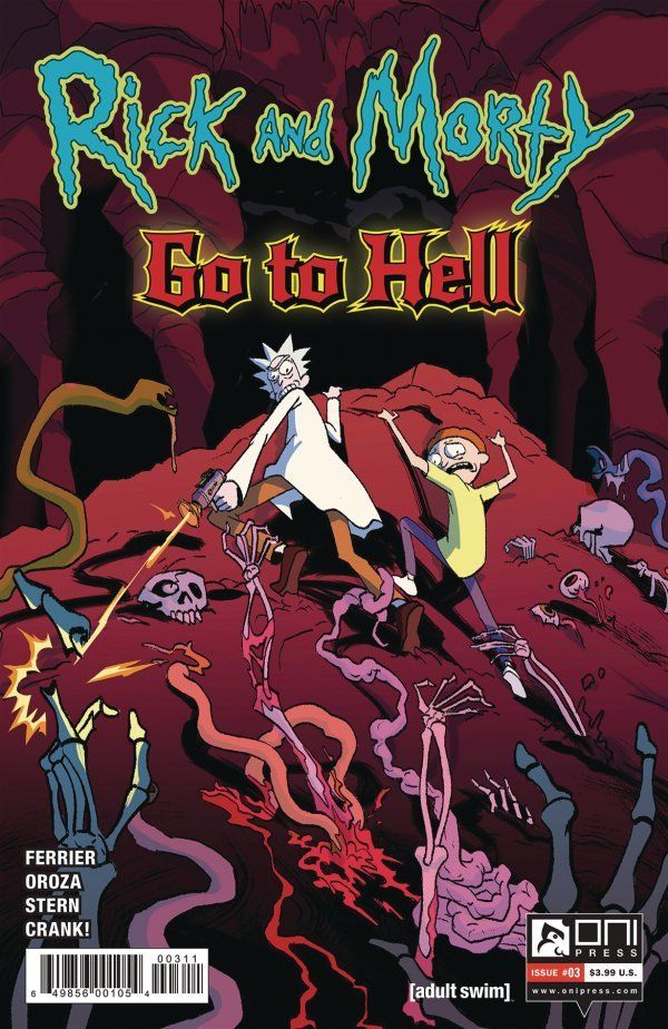 Rick and Morty Go To Hell #3 Comic