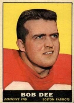 Bob Dee 1961 Topps #181 Sports Card