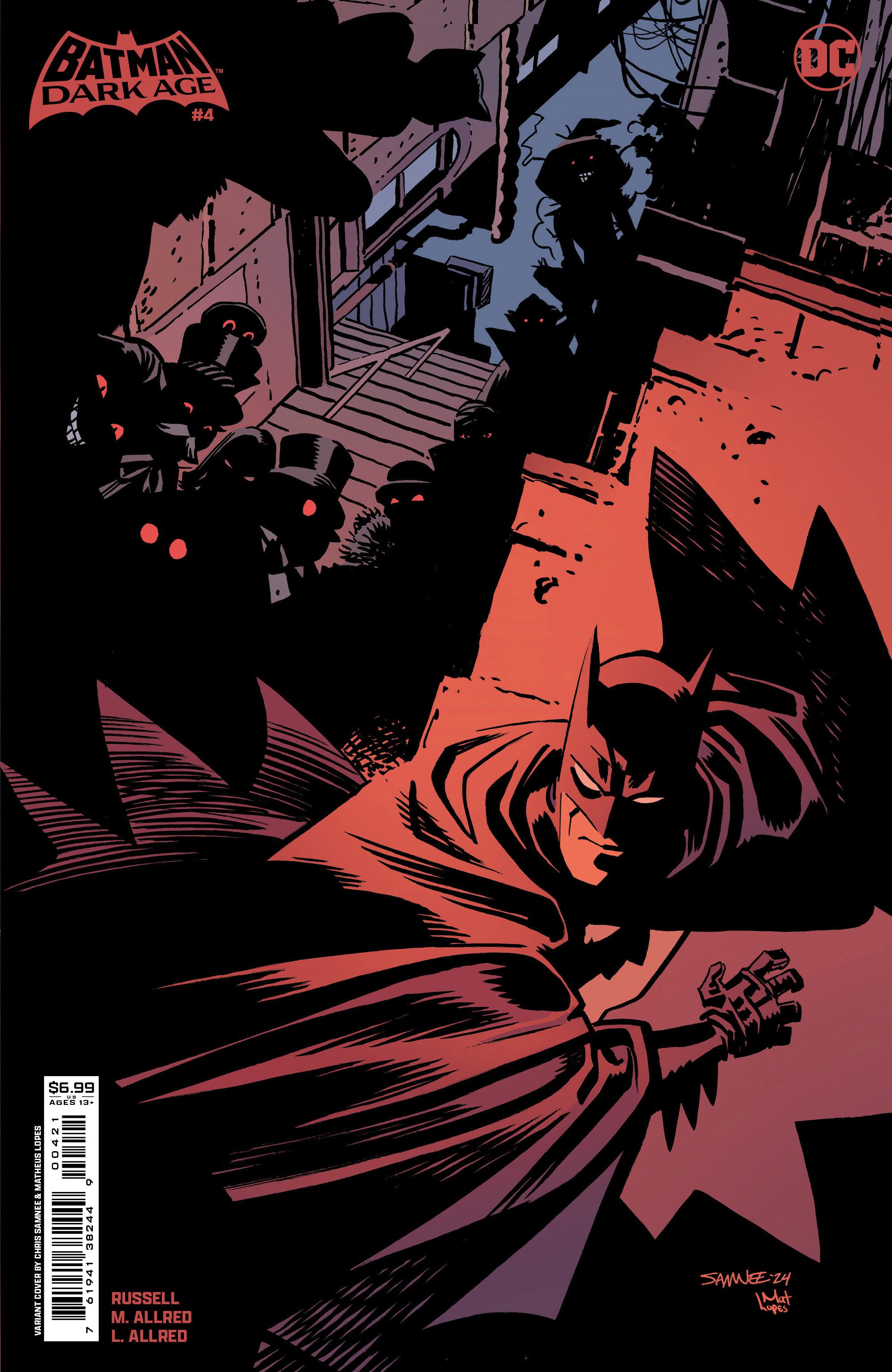 Batman Dark Age #4 (Cvr B Chris Samnee Card Stock Variant) Comic