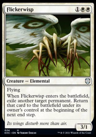 Flickerwisp (Kaldheim Commander Decks) Trading Card