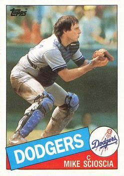 1988 Topps #225 Mike Scioscia Value - Baseball