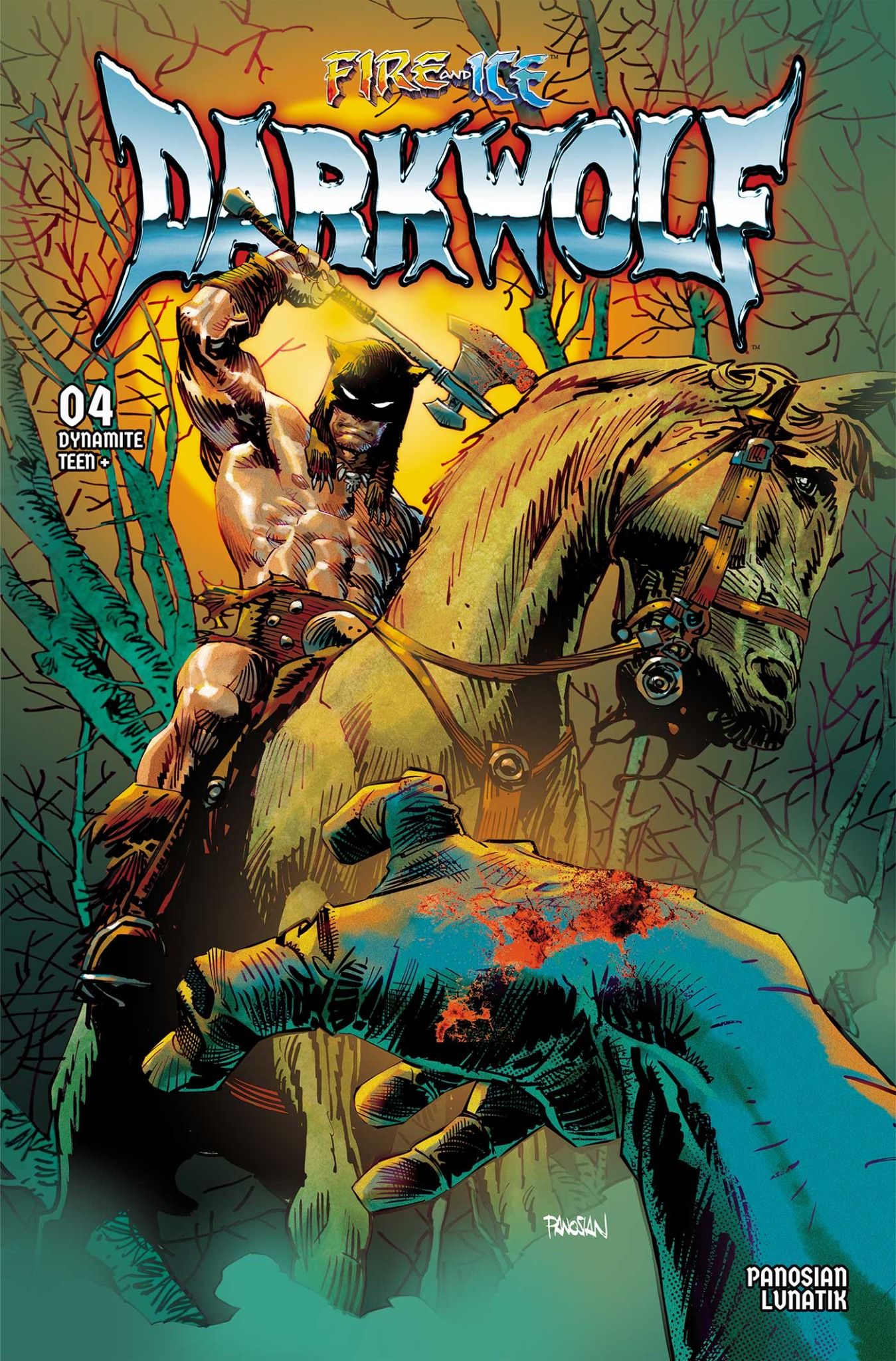 Fire And Ice Darkwolf #4 Comic