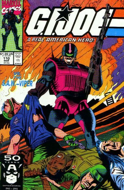 G.I. Joe, A Real American Hero #110 Comic