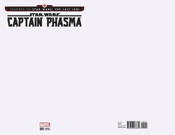 Journey to Star Wars: The Last Jedi - Captain Phasma #1 (Blank Variant)