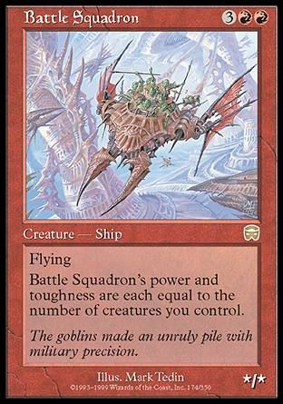 Battle Squadron (Mercadian Masques) Trading Card