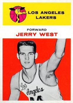Jerry West 1961 Fleer #43 Sports Card