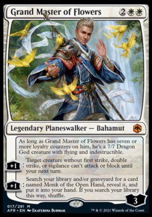 Grand Master of Flowers (Dungeons & Dragons: Adventures in the Forgotten Realms) Trading Card