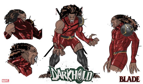 Darkhold Blade #1 Tormey Design Variant #1