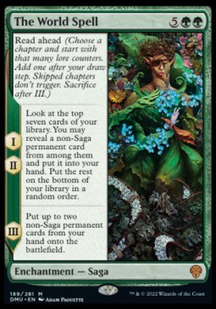 The World Spell (Dominaria United) Trading Card