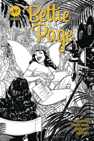Bettie Page #1 (10 Copy Kano B&w Cover)