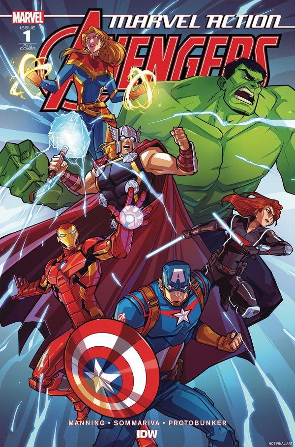 Avengers (idw) #1 (10 Copy Cover Pitre-durocher)