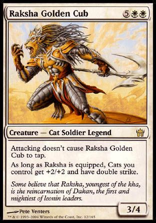 Raksha Golden Cub (Fifth Dawn) Trading Card