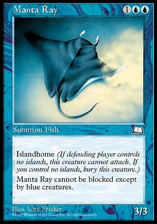 Manta Ray (Weatherlight) Trading Card