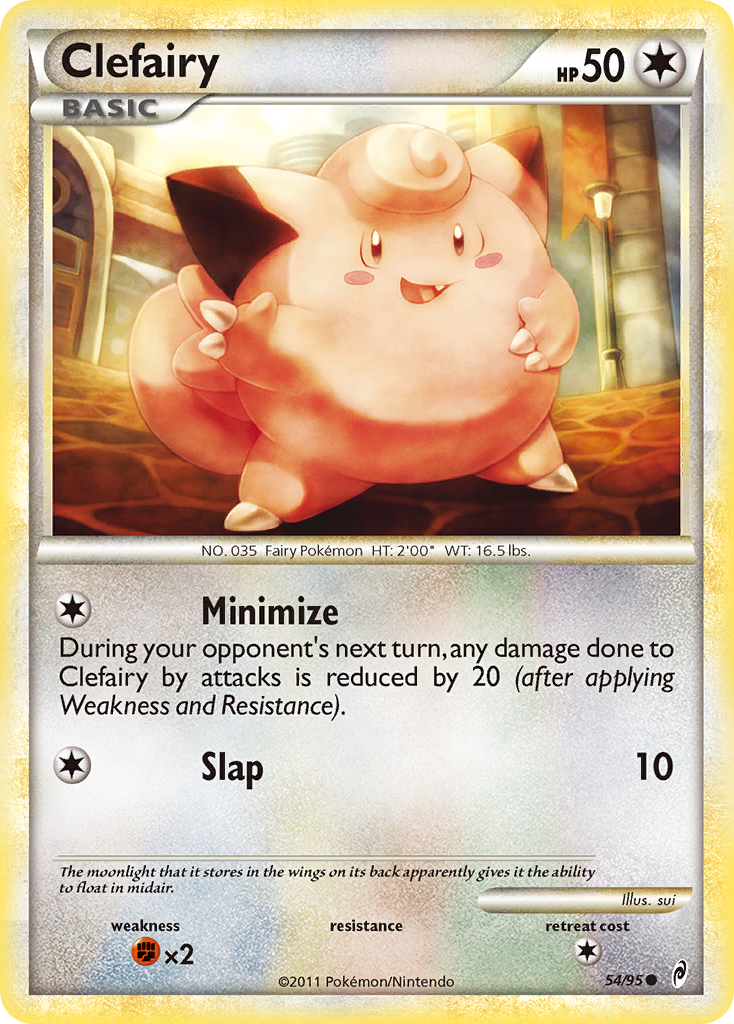 Clefairy (54/95) - Call of Legends Pokémon Card