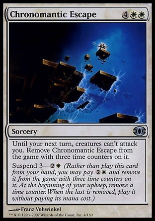 Chronomantic Escape (Future Sight) Trading Card