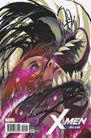 X-men Blue #21 (Hans Poison X Variant Leg)