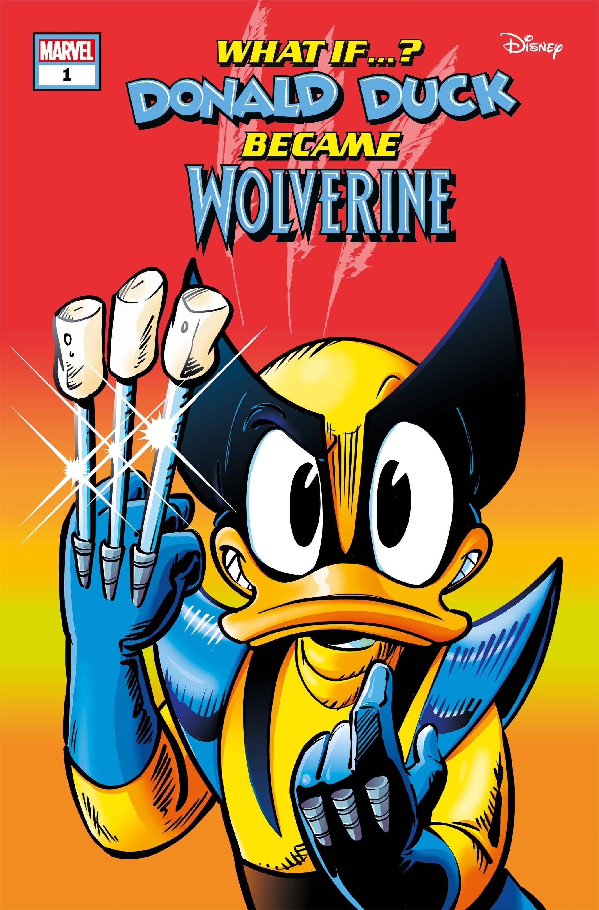 What If...? Donald Duck Became Wolverine #1 Comic