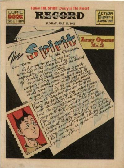Spirit Section #5/31/1942 Comic